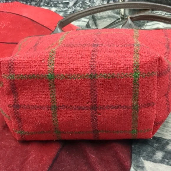 Harris Tweed Glenalmond co Plaid Tote - Picture 8 of 14